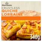Morrisons Crustless Quiche Lorraine 340g