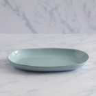Amalfi Reactive Glaze Serve Platter, Blue