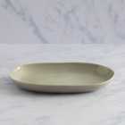 Amalfi Reactive Glaze Serve Platter, Grey