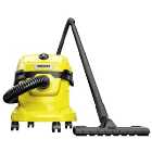 Karcher WD2 Plus Corded Wet & Dry Vacuuum Cleaner 12L - 1000W