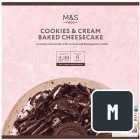 M&S Cookies & Cream Baked Cheesecake Frozen 575g