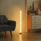 HOMCOM Rgb Floor Lamps, Led Dimmable Corner Lamp With Remote Control & 16 Colours Effects