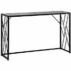 HOMCOM Console Table With Metal Frame 120 cm Grey