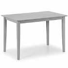 Julian Bowen Kobe Compact Rectangular Table - Torino Grey