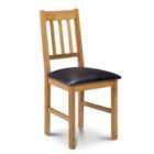 Julian Bowen Set Of 2 Coxmoor Oak Dining Chairs