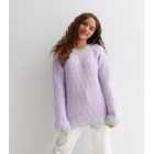 KIDS ONLY Lilac Round Neck Long Sleeve Pullover 