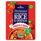 Morrisons Microwave Wholegrain Rice Quinoa Tom/Basil 220g