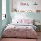 Peter Rabbit™ Sleepy Head Pink Duvet Cover and Pillowcase Set