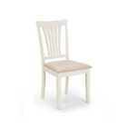 Stanmore Round Dining Table with 4 Chairs, Off White