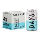 Days 0.0% Alcohol Free Pale Ale Cans 4 x 330ml