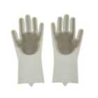 Silicone Cleaning Gloves with Bristles