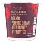 Waitrose Christmas Pourable Brandy Cream, 250ml