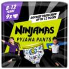 Pampers Ninjamas Pyjama Pants Unisex Hearts, 8 - 12 Years, 9 Pyjama Pants 9 per pack