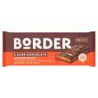 Border Chocolate & Ginger Bars, 6x24g