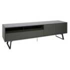 Carbon Extra Wide TV Unit, Black for TVs up to 90" 