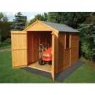 Shire Warwick 8 x 6ft Double Door Tongue & Groove Shed