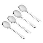 Tala Performance Stainless Steel Set Of 4 Soup Spoons
