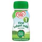  Cow & Gate First Infant Milk From Birth Ready To Feed 200ml
