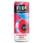 Fix8 Strawberry Basil Kombucha 250ml