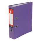 5 Star Office Lever Arch A4 Purple 