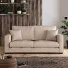 Carson Deep Sit Chunky Multi Weave 3 Seater Sofa