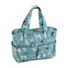 Hobby Gift Blue Scotty Dog Crafts Bag