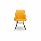 FURNITURE LINK Cooper Chair - Ochre (sold In 2's)