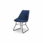 FURNITURE LINK Cooper Chair - Blue (sold In 2's)
