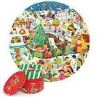 Boppi Christmas 150 Piece Round Jigsaw Puzzle