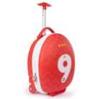 Boppi Tiny Trekker Red Football Luggage Case