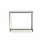 FURNITURE LINK Delta Console Table - Grey