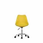 FURNITURE LINK Urban Swivel Chair - Yellow ( Only Sold In 2's)