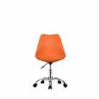 FURNITURE LINK Urban Swivel Chair - Orange (only Sold In 2's)