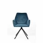 FURNITURE LINK Uno Chair - Blue (only Sold In 2's)