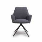 FURNITURE LINK Uno Chair - Grey Boucle (only Sold In 2's)