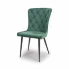 FURNITURE LINK Merlin Chair - Green (sold In 2's)