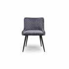 FURNITURE LINK Malmo Dining Chair - Grey (sold In 2's)