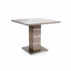 FURNITURE LINK Delta Grey Square Table 900mm - 900mm