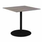 FURNITURE LINK Manhattan Square Table 800mm X 800mm - Grey