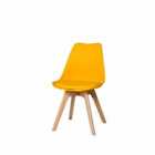 FURNITURE LINK Urban Chair - Yellow (only Sold In 4's)