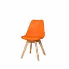 FURNITURE LINK Urban Chair - Orange (only Sold In 4's)
