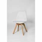 FURNITURE LINK Urban Chair - White (only Sold In 4's)