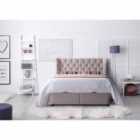 FURNITURE LINK Mayfair 6' Storage Bed - Champagne
