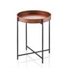 Rozi Copper Round Side Table