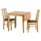Vienna Square Flip Top Dining Table with 2 Chairs
