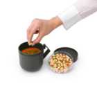 Make & Take Dark Grey Soup Mug