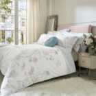 Holly Willoughby Nia Floral Pastel Cotton Duvet Cover and Pillowcase Set