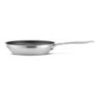 Non-Stick Brushed Stainless Steel Frypan, 25cm