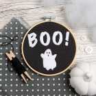 Wool Couture Boo Halloween Embroidery Kit