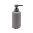 Elements Soft Touch Grey Soap Dispenser